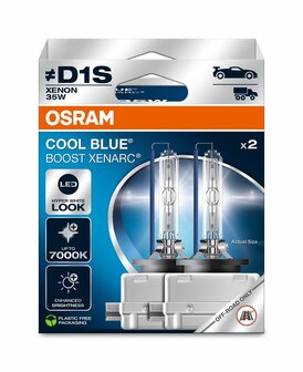 Osram D1S Cool Blue Boost 7000K DUO Set - 129,95 EUR